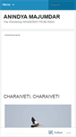 Mobile Screenshot of anindyamajumdar.wordpress.com
