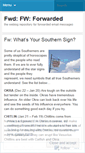 Mobile Screenshot of forwarded.wordpress.com