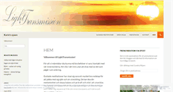 Desktop Screenshot of lighttransmission.wordpress.com