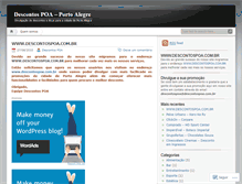 Tablet Screenshot of descontospoa.wordpress.com