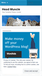 Mobile Screenshot of headmuscle.wordpress.com