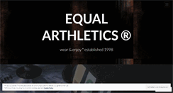 Desktop Screenshot of equalathletics.wordpress.com