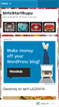 Mobile Screenshot of biriciktarifkupu.wordpress.com