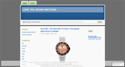 Desktop Screenshot of etagheuerwatches.wordpress.com