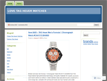 Tablet Screenshot of etagheuerwatches.wordpress.com