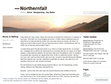 Tablet Screenshot of northernfall.wordpress.com