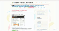 Desktop Screenshot of chrome2.wordpress.com