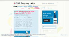 Desktop Screenshot of bnkptangerang.wordpress.com