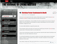 Tablet Screenshot of livingwatersjournal.wordpress.com