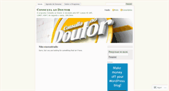 Desktop Screenshot of consultaaodoutor.wordpress.com