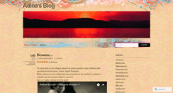Desktop Screenshot of adinasintimbrean.wordpress.com