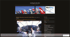 Desktop Screenshot of bluewing.wordpress.com