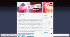 Desktop Screenshot of missmuffintop.wordpress.com