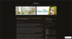 Desktop Screenshot of dhiairdina.wordpress.com