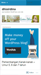 Mobile Screenshot of dhiairdina.wordpress.com