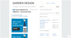 Desktop Screenshot of designexteriores.wordpress.com
