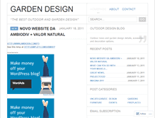 Tablet Screenshot of designexteriores.wordpress.com
