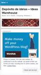 Mobile Screenshot of meudepositodeideias.wordpress.com