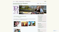 Desktop Screenshot of anniegetsriehl.wordpress.com