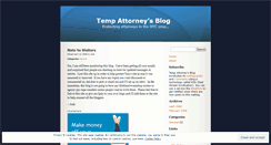 Desktop Screenshot of legaltemp.wordpress.com