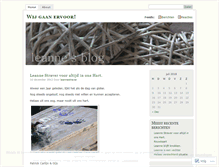 Tablet Screenshot of leannestraver.wordpress.com