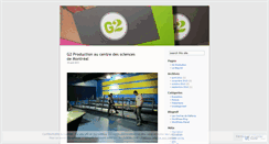 Desktop Screenshot of g2production.wordpress.com