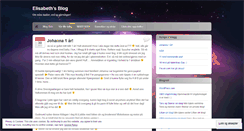 Desktop Screenshot of elisabethhusveg.wordpress.com