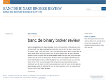 Tablet Screenshot of fsr.bancdebinarybrokerreview.wordpress.com