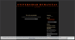 Desktop Screenshot of humanitas3sv.wordpress.com