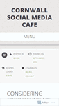 Mobile Screenshot of cornwallcafe.wordpress.com