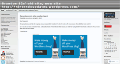 Desktop Screenshot of brandos12.wordpress.com
