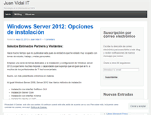 Tablet Screenshot of juanvidal.wordpress.com