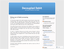 Tablet Screenshot of decoupleddebit.wordpress.com