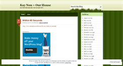 Desktop Screenshot of kaynou.wordpress.com