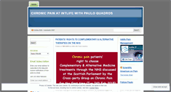Desktop Screenshot of intlifepain.wordpress.com
