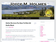Tablet Screenshot of joyceholmes.wordpress.com