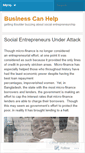 Mobile Screenshot of mwhbusinesscanhelp.wordpress.com