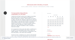 Desktop Screenshot of infocolombia.wordpress.com