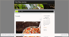 Desktop Screenshot of onestepjourney.wordpress.com