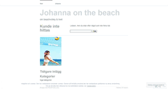 Desktop Screenshot of johannaonthebeach.wordpress.com