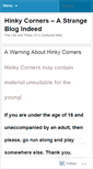 Mobile Screenshot of hinkycorners.wordpress.com