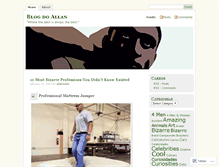 Tablet Screenshot of allanmello.wordpress.com