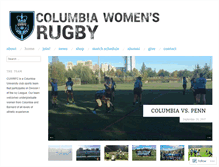 Tablet Screenshot of cuwrfc.wordpress.com