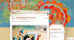 Desktop Screenshot of claireweety.wordpress.com