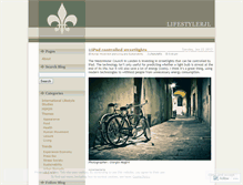 Tablet Screenshot of lifestylerjl.wordpress.com