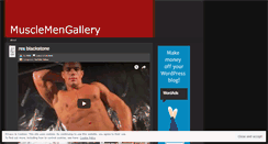 Desktop Screenshot of musclemengallery.wordpress.com