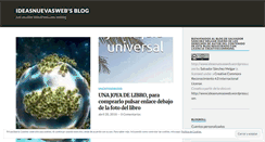 Desktop Screenshot of ideasnuevasweb.wordpress.com