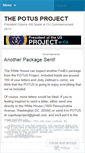 Mobile Screenshot of potusproject.wordpress.com