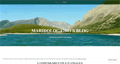 Desktop Screenshot of maridologa2801.wordpress.com