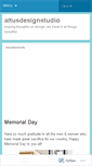 Mobile Screenshot of altusdesignstudio.wordpress.com